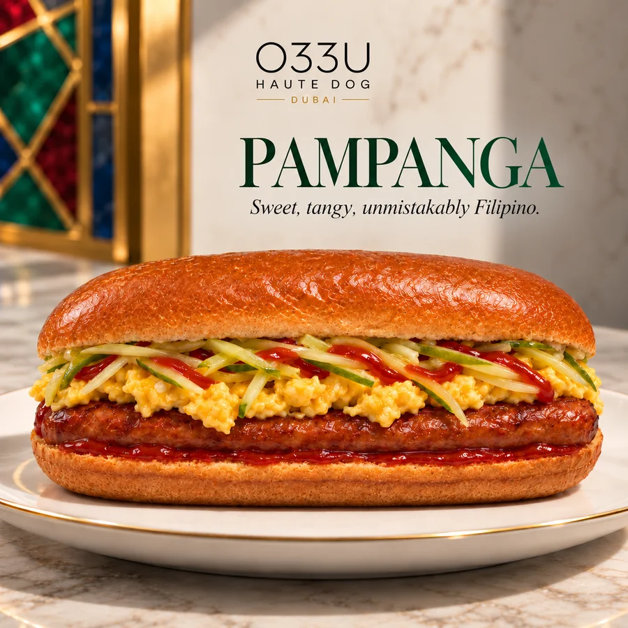 Pampanga hot dog from O33U Haute Dog