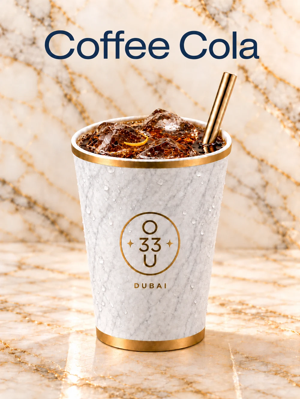 Cola Cold Brew signature drink from O33U